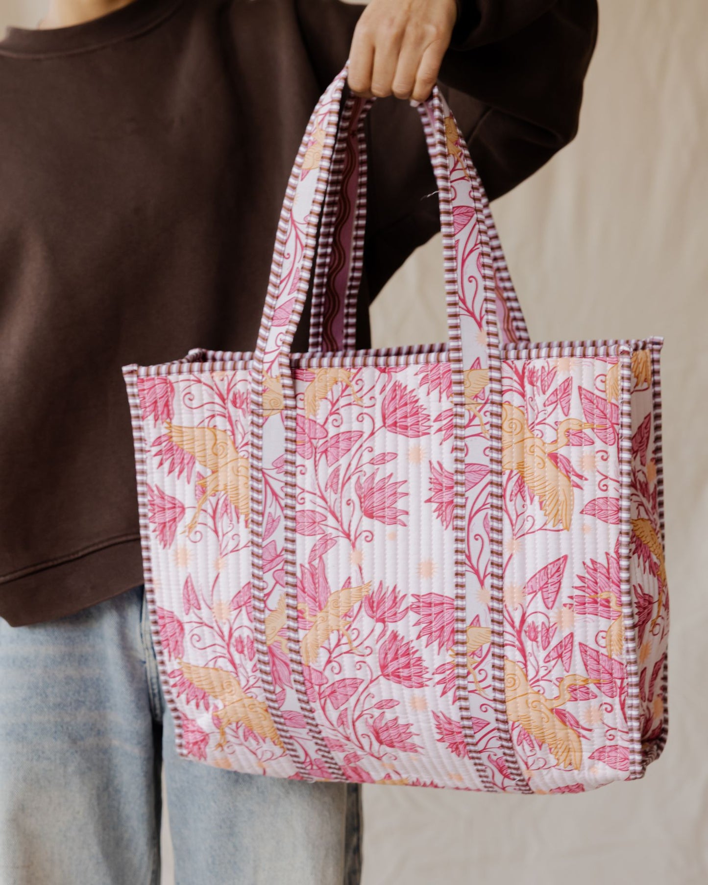 Bolsa Tote Acolchada Liminal Sky