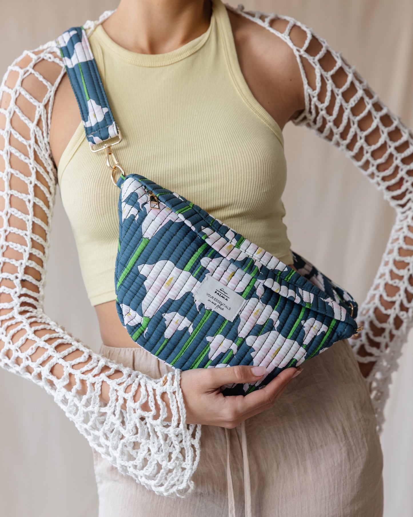 Midnight Lily Fanny Pack