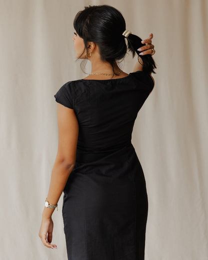 Robe noire Linéa Grace