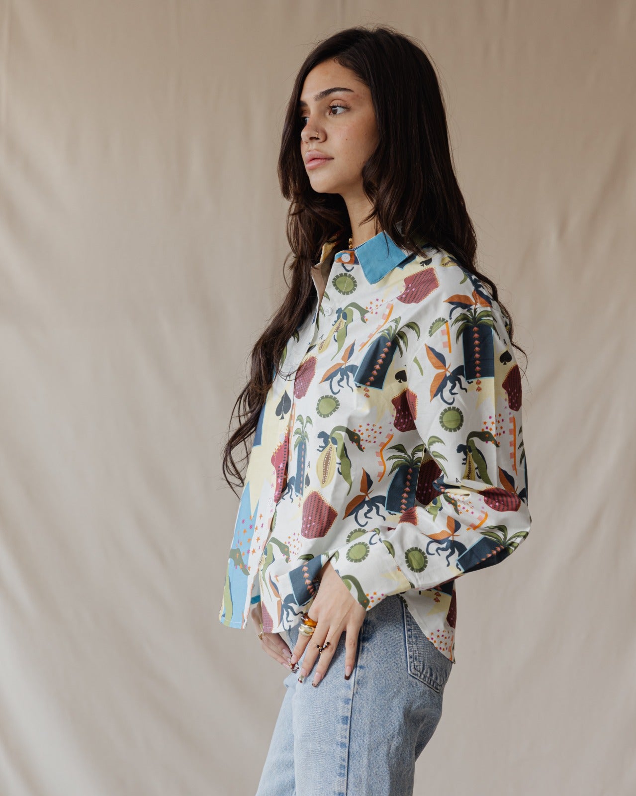 A Camisa Spade Branca