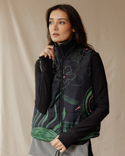 Gilet imperméable Cairo Breeze en bleu marine