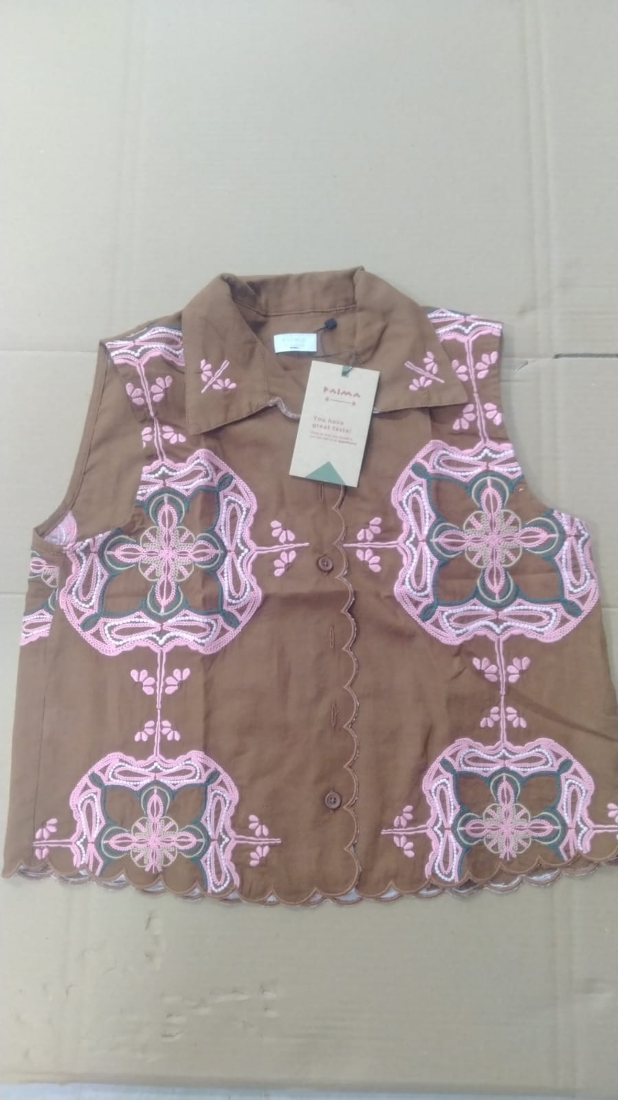 Scallop Bloom Vest