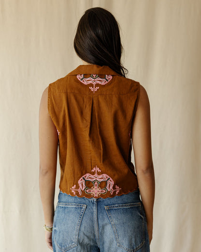 Scallop Bloom Vest