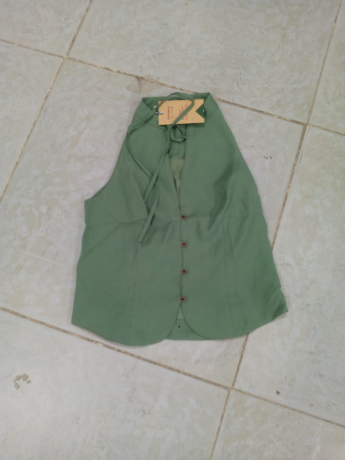 Lyra Green Vest