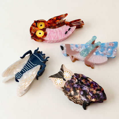 Owl Hair Clip