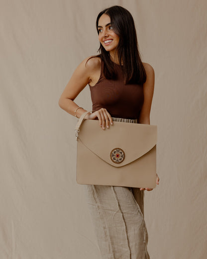 Funda de sobre persa beige