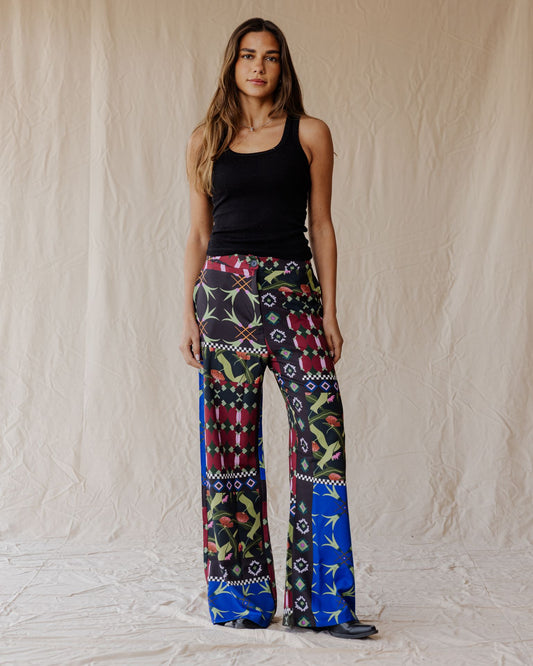 Maximalist Black Pants