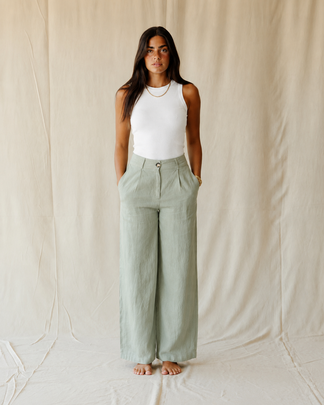 Rooted Sage Pants