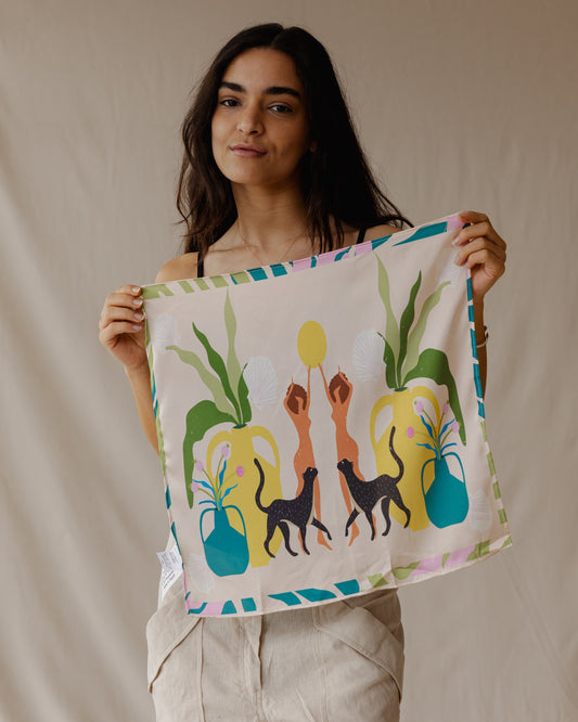 Panthers And The Sun Scarf