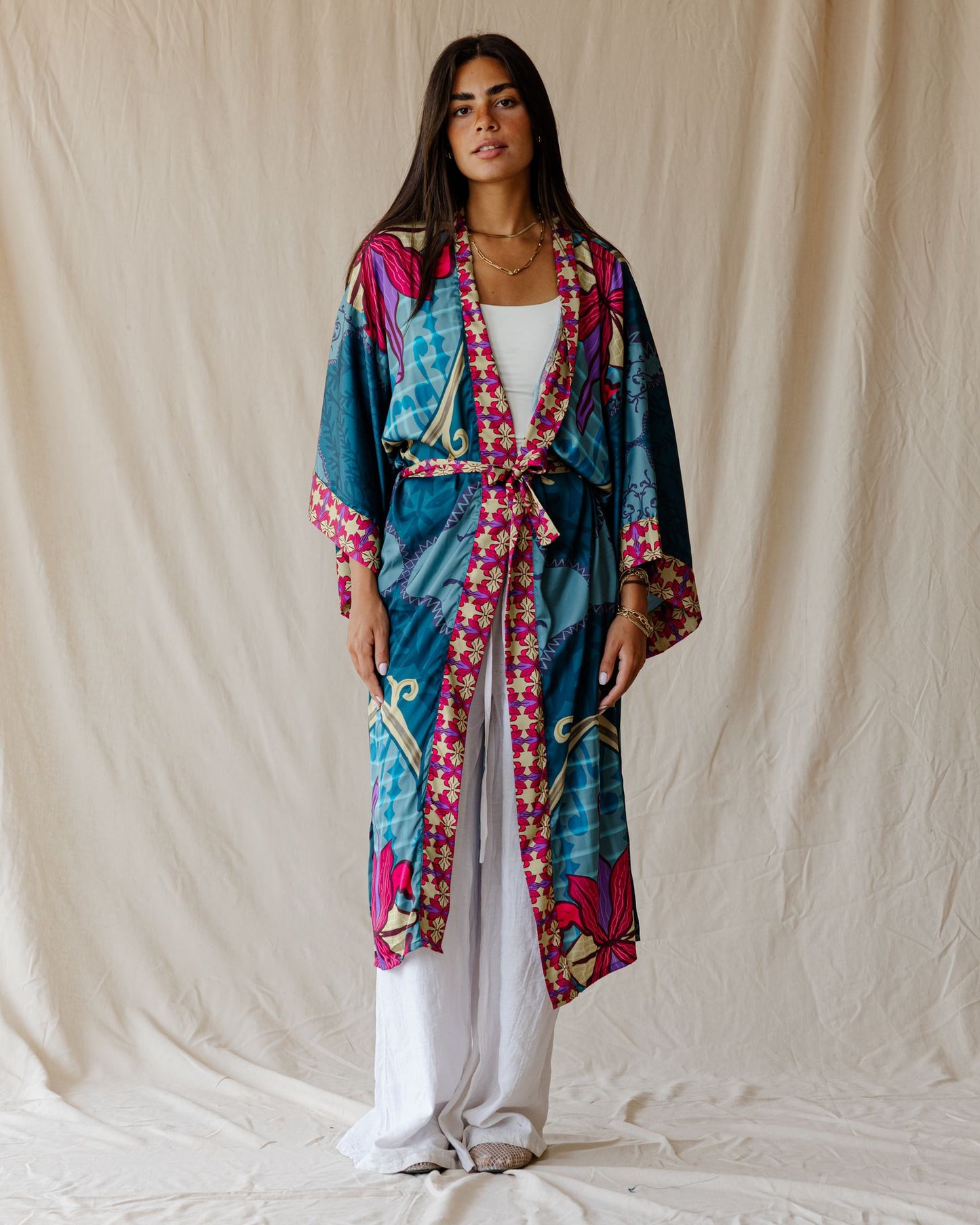 Twilight Bloom Kimono