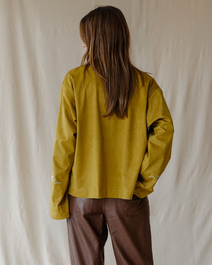 Embroidered Heart Meadow Jacket