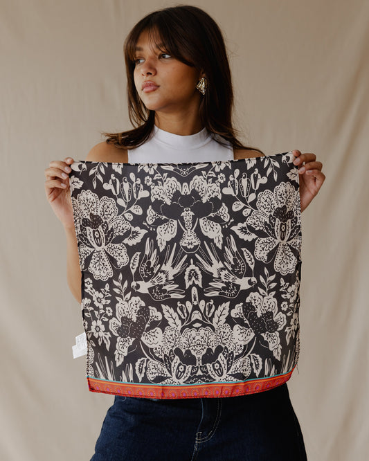Feathered Tropics Scarf
