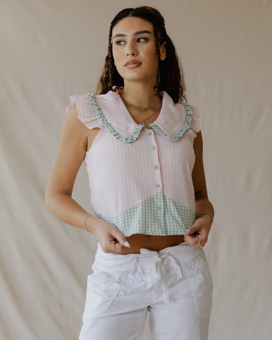 Camisola Rosa Pastel Picnic