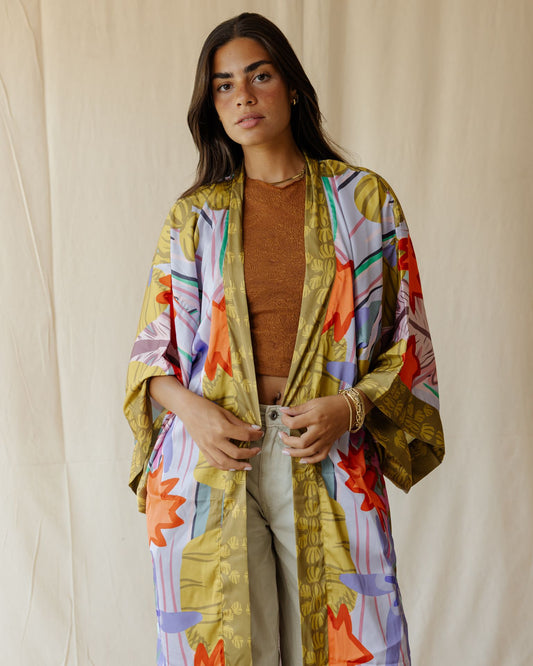 Moonlit Glow Kimono