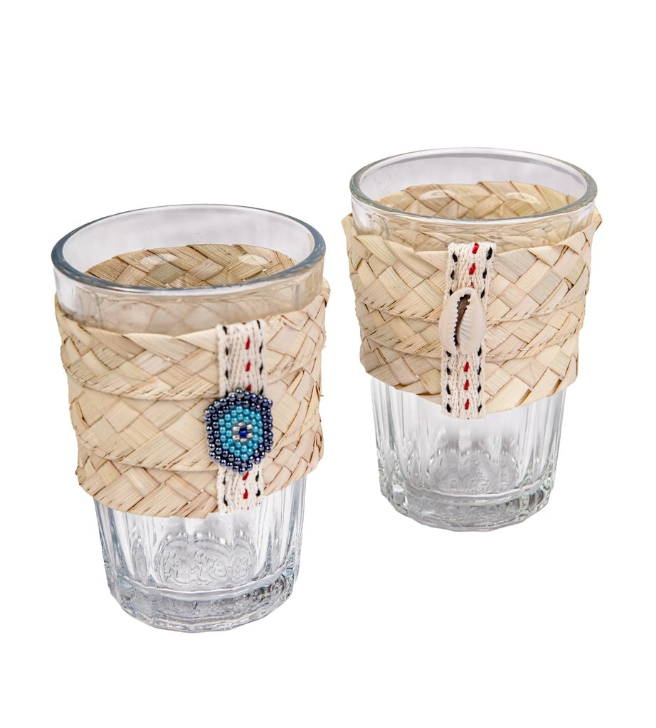 Glass Cup Straw Holder