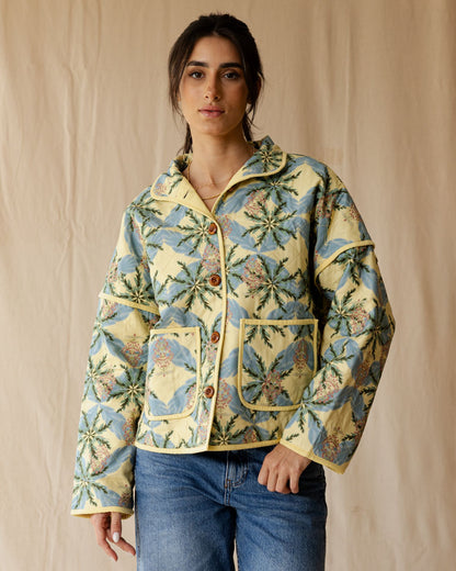Meadow-light Quilted Jacket