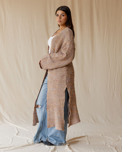 Dusty Rose Drift Cardigan