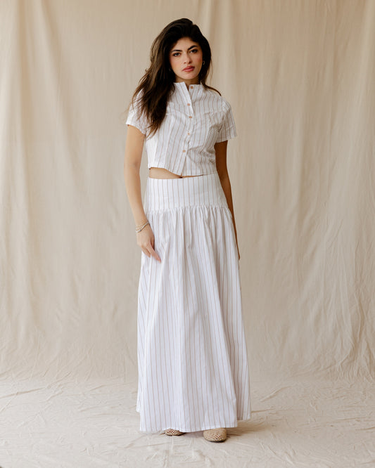 Afternoon White Skirt