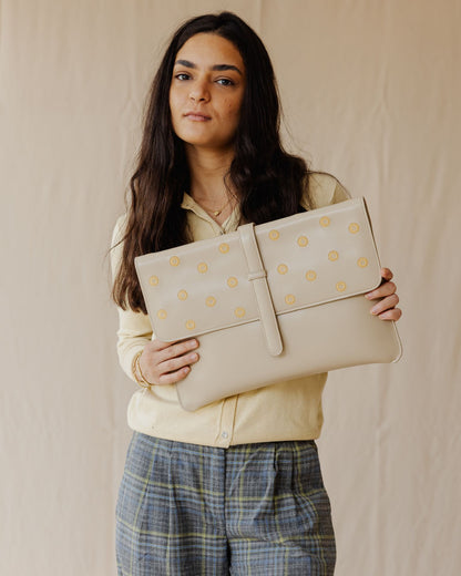 Bohemian Laptop Sleeve Beige