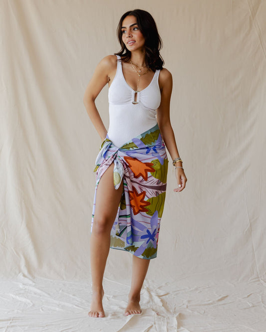 Moonlit Glow Voile Wrap