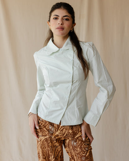 Scallop Muse Blue Shirt