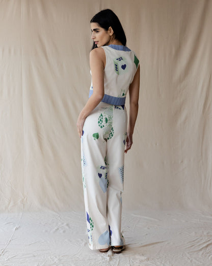 Hearts on Deck Cream Set