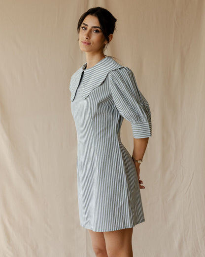 The Petite Poise Sage Green Dress