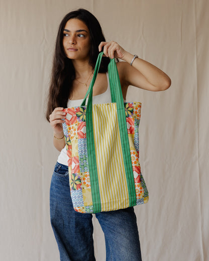 Patchwork Picnic Tote