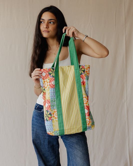 Patchwork Picnic Tote