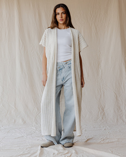 Ivory Whisper Cardigan