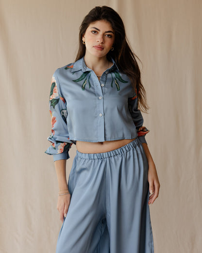 Sundrift Shirt In Sky Blue