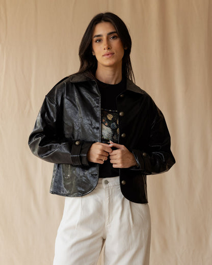 Black Leather Jacket