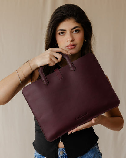 Classic Burgundy Handle Sleeve