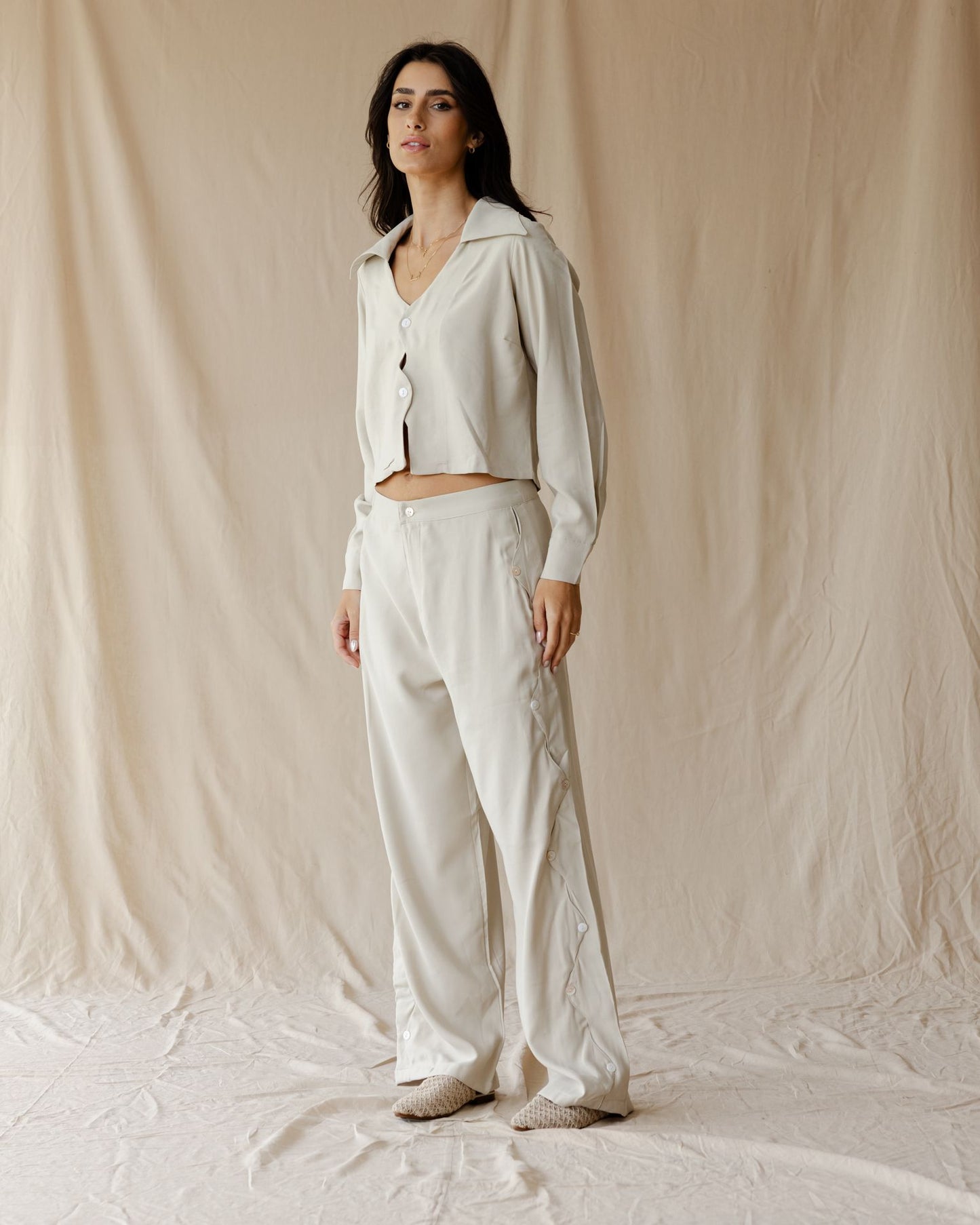 Théa Beige Pants
