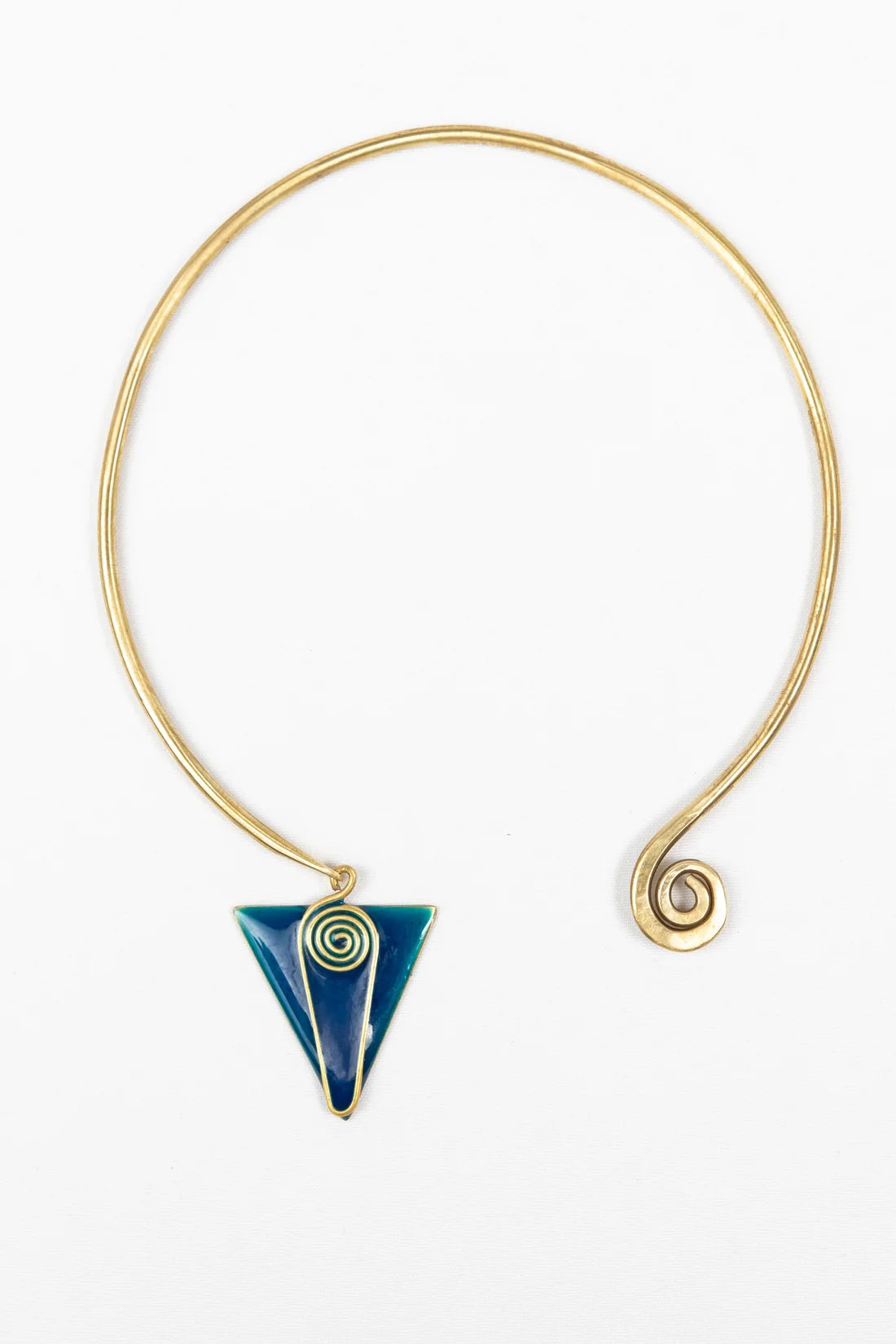 Enamel Brass Choker