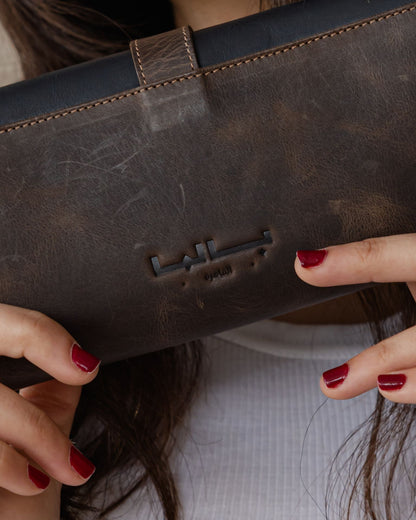 Midnight & Mocha Wallet