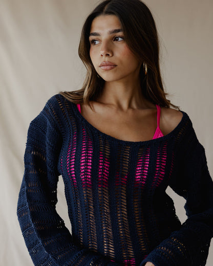 Traje de baño Waves & Weave negro