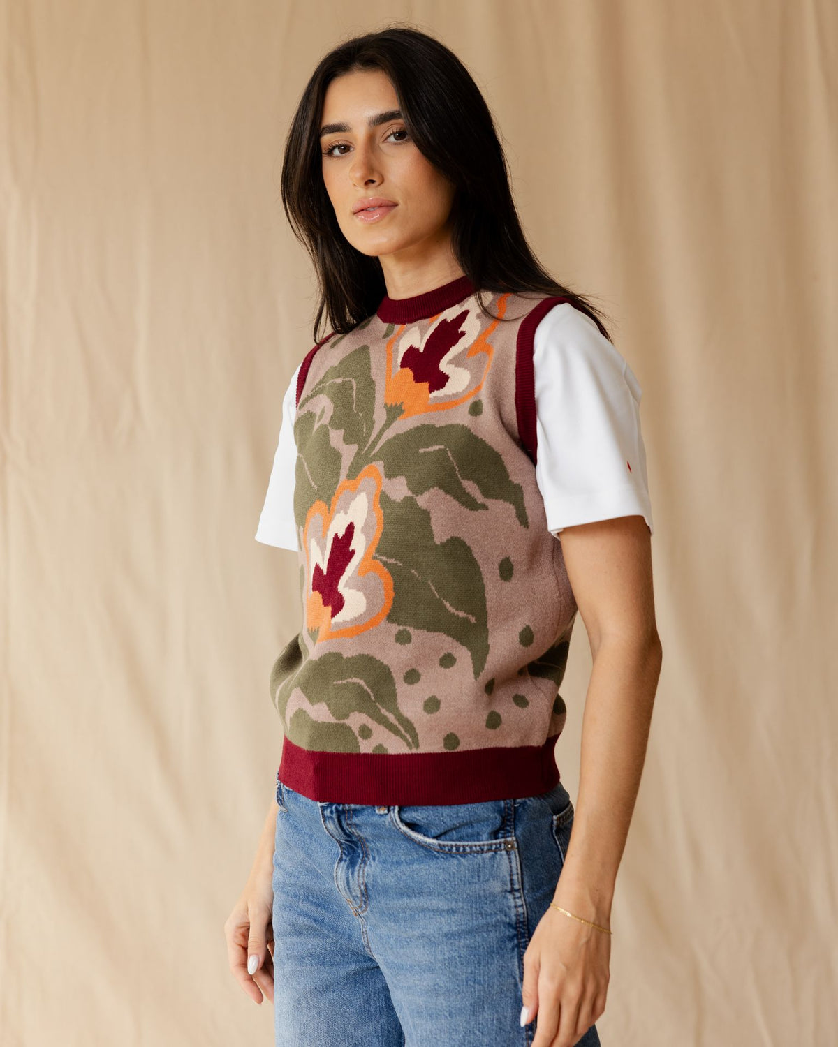Later Poppy Vest