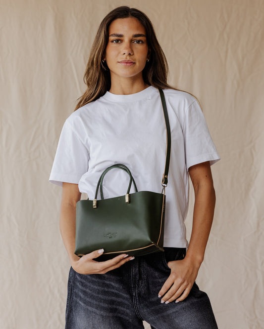 The Luce Genuine Bag In Olive