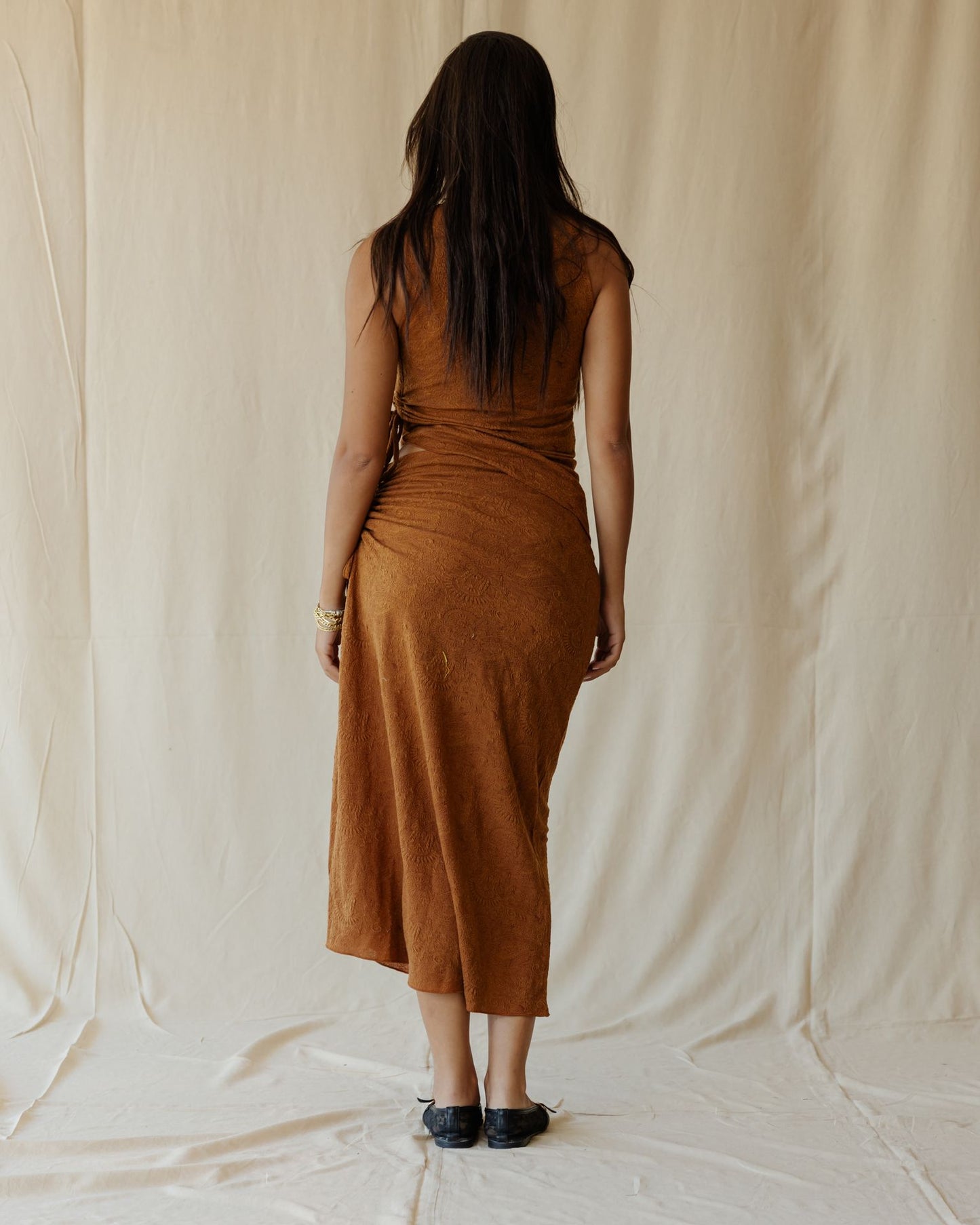 Terra Lace Brown Skirt