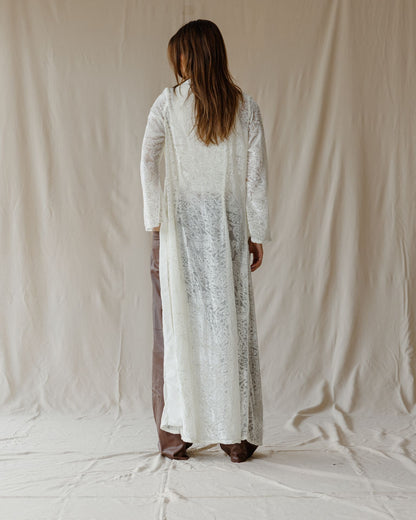 Whisper Dreamcoat White Cardigan