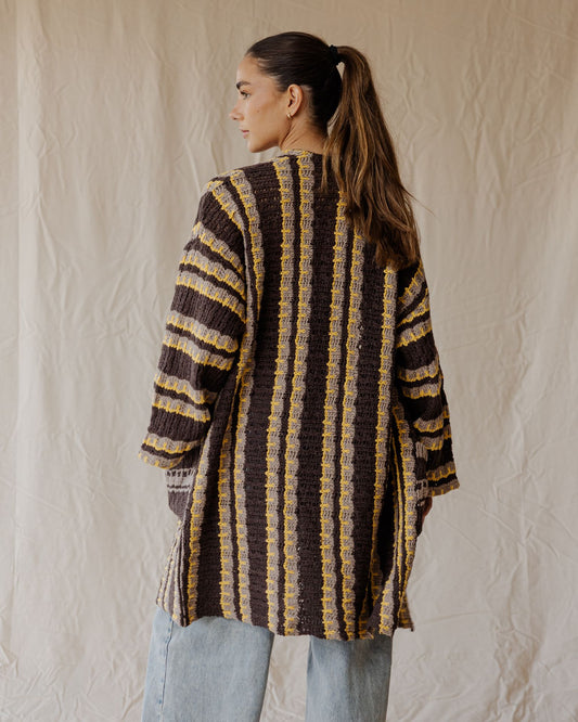 Mocha Marigold Cardigan