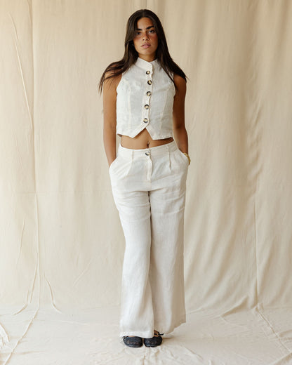 Elna Off-White Pants