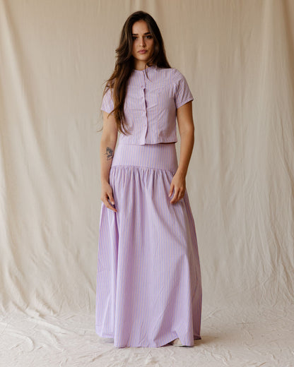 Afternoon Purple Shirt