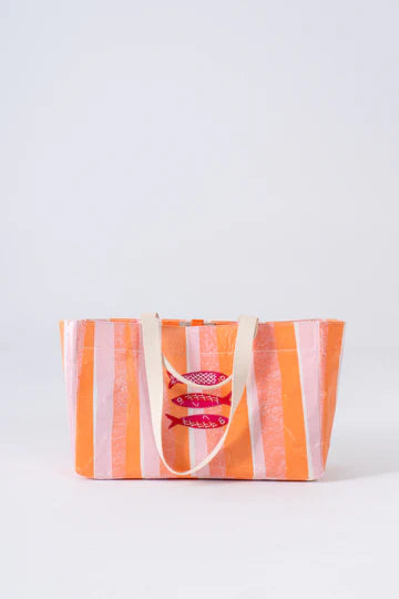 Bolso Tote Tropical Coral
