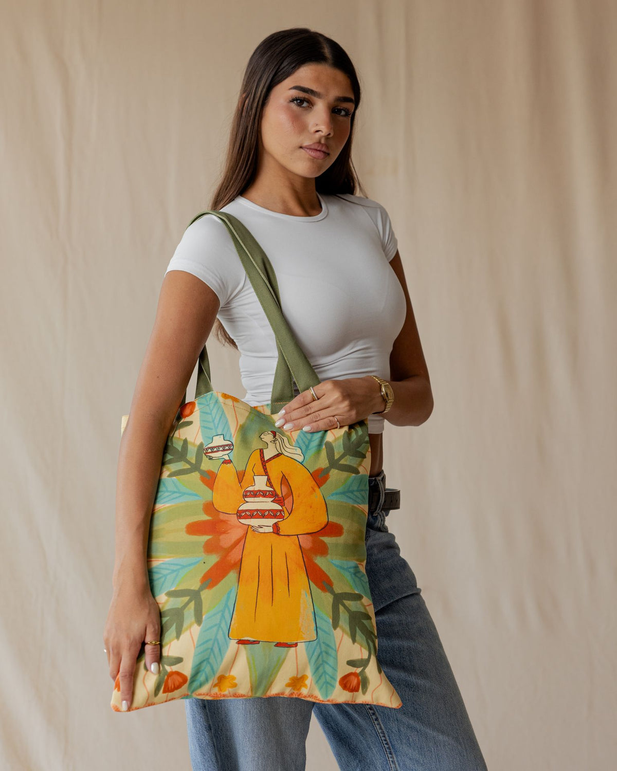 Palma X Ellie Pottery Keeper Tote Bag