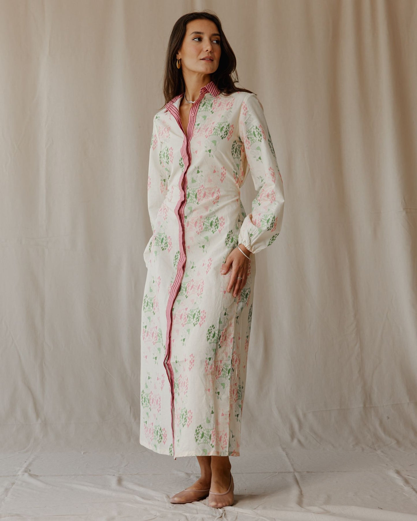 Robe en lin Reine de Cœur