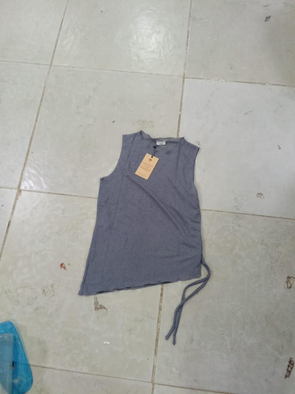 Terra Lace Grey Top
