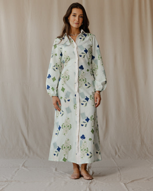 Robe en lin Hearts on Deck