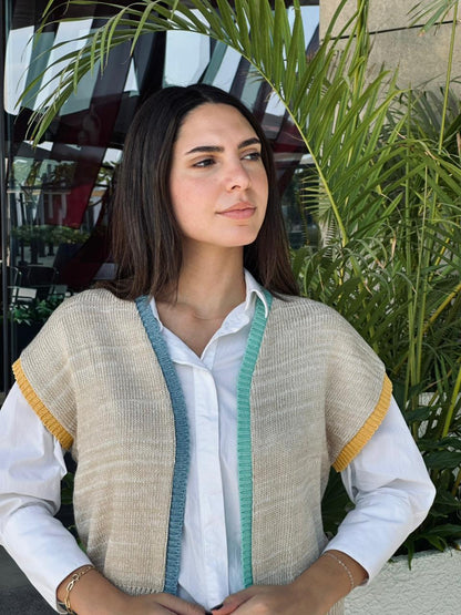 Pastelle Knit Vest